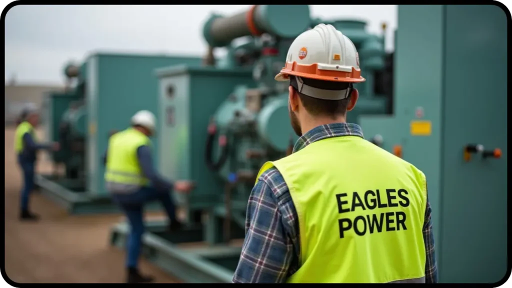 eagles power generator natural gas